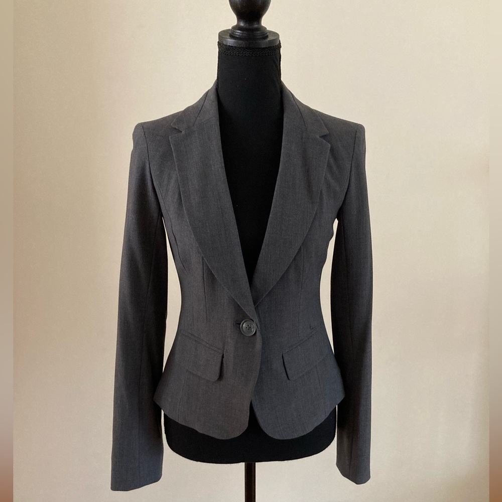 Candie’s Gray women’s blazer size small
